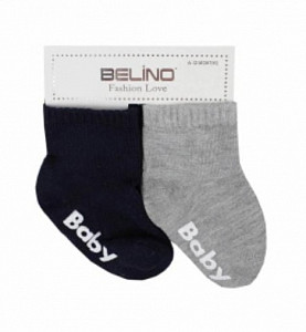 Носочки для мальчика с антискользящей подошвой BELINO