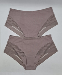 Женские бесшовные трусы слипы  (большие размеры) ALINA 